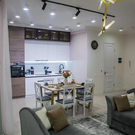 Deluxe Apartment - Tamerlan Residence Shymkent Exterior photo